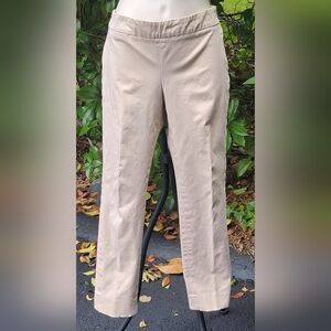 Khaki/Tan Casual Slim Dress Slacks...Size 4P...by Talbot's